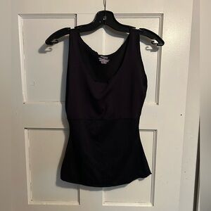 Black Sleeveless Top